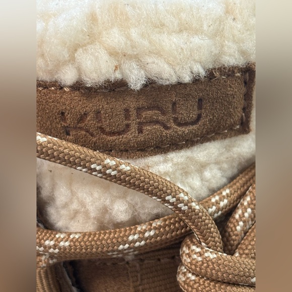 KURU Atom Lumi Boots Womens Size 10.5 Chestnut Brown Suede Faux Fur Snow Winter - Picture 12 of 14